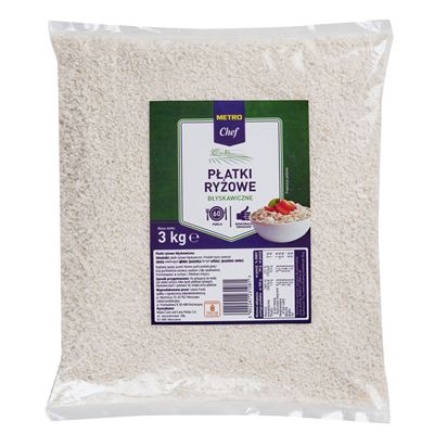 METRO Chef Płatki ryżowe błyskawiczne 3 kg