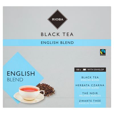 RIOBA English Blend Herbata czarna 100 kopert 150g