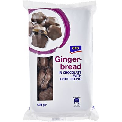 aro Pierniki nadziewane w czekoladzie 500 g