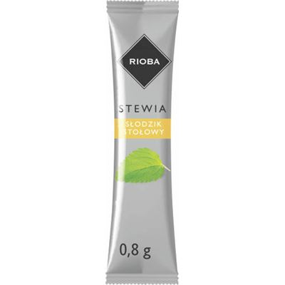 RIOBA Stewia słodzik stołowy 100 x 0,8 g