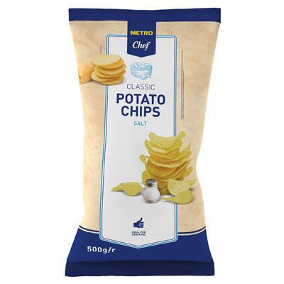 METRO Chef Chipsy ziemniaczane solone 500 g