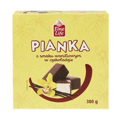 Fine Life Pianka waniliowa 380g