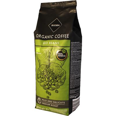 RIOBA Organic Bio Beans Kawa ziarnista 1kg
