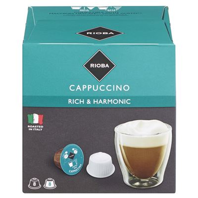 RIOBA Cappuccino 192g (16 kapsułek)