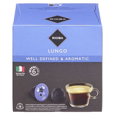RIOBA Dolce Gusto Lungo 112g (16 kapsułek)