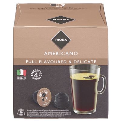 RIOBA Dolce Gusto Americano 112g (16 kapsułek)