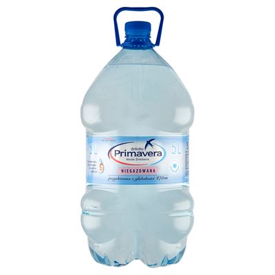 PRIMAVERA Woda źródlana niegazowana 5L