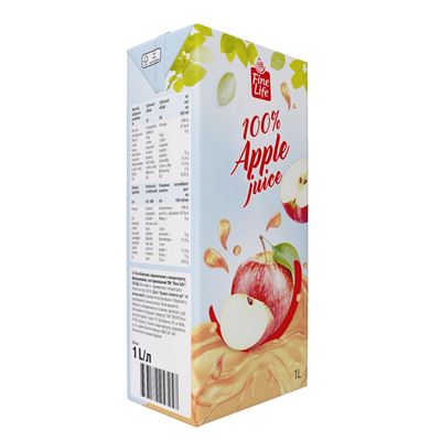 Fine Life Sok jabłkowy 1 l x 12