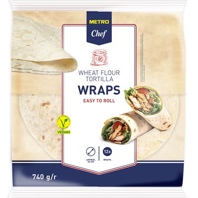 METRO Chef Tortilla pszenna 25 cm 12 x 61,67 g