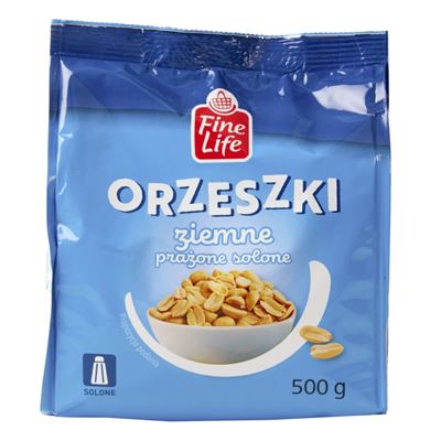 Fine Life Orzechy ziemne solone 500 g