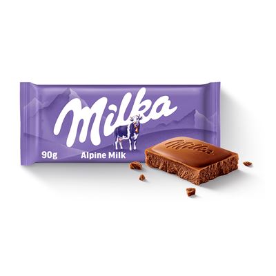 Milka Alpine Milk Czekolada mleczna 90 g