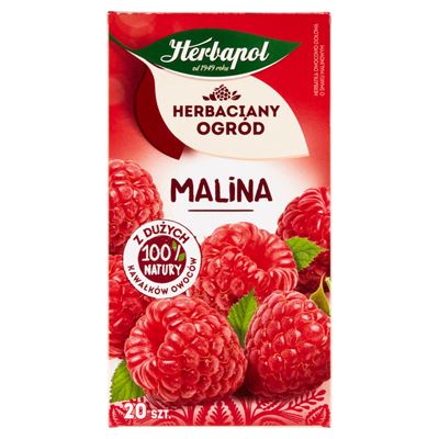 HERBACIANY OGRÓD Herbata owocowa Malina 20 torebek 54 g