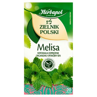 Herbapol Zielnik Polski Melisa 20 torebek 40g