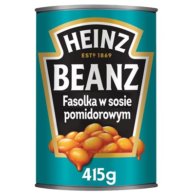 HEINZ Fasolka w sosie pomidorowym 12 x 415 g