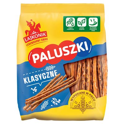 LAJKONIK Paluszki klasyczne słone 200g
