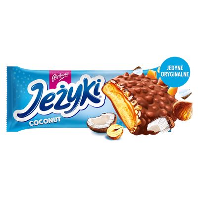 Jeżyki Kokos w czekoladzie mlecznej 140 g