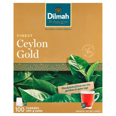 DILMAH Ceylon Gold 100 torebek 200g