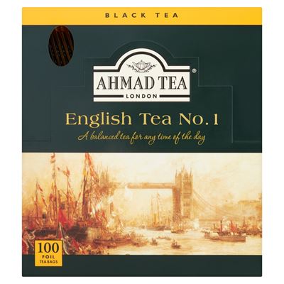 AHMAD TEA English Tea No. 1 100 kopert 200g