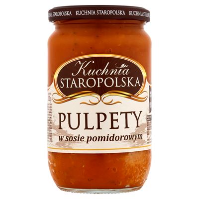 Kuchnia STAROPOLSKA Pulpety w sosie pomidorowym roślinnym 700 g