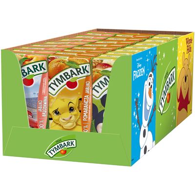 TYMBARK Sok mix smaków 24 x 200 ml karton
