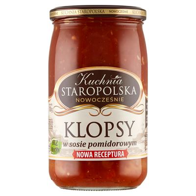 Kuchnia STAROPOLSKA Klopsy w sosie pomidorowym 700 g