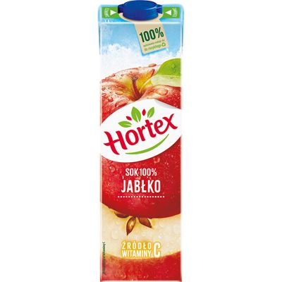Hortex Sok 100% jabłko 6 x 1 l