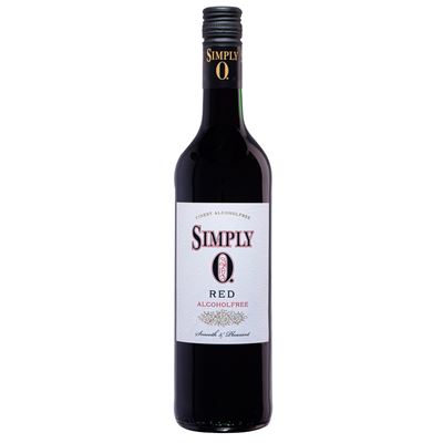 SIMPLY Wino bezalkoholowe czerwone 0% 750 ml