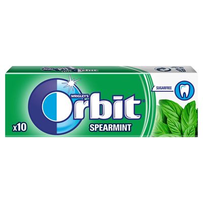 Orbit Spearmint gumy do żucia 30 x 14 g