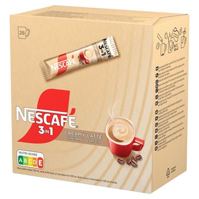 NESCAFE 3w1 Creamy Latte Rozpuszczalny napój kawowy 28x15g