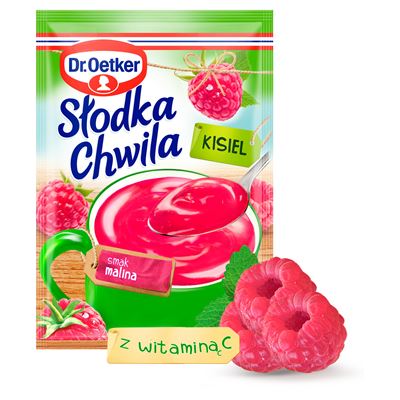 Dr.Oetker Słodka Chwila kisiel smak malina 30 g