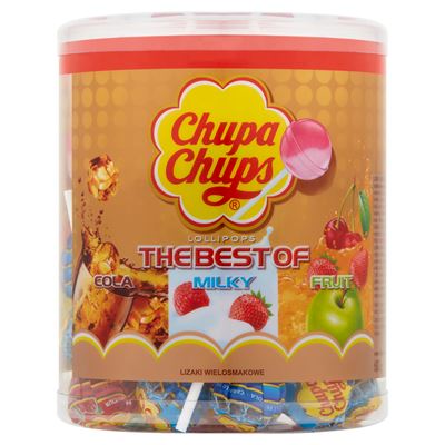 Chupa Chups Lizaki wielosmakowe 50x12g