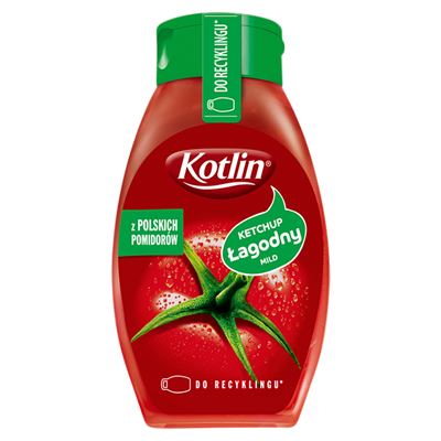 KOTLIN Ketchup łagodny 450g