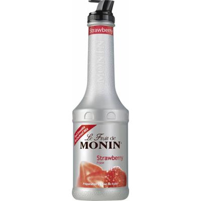 MONIN Puree Truskawka 1L
