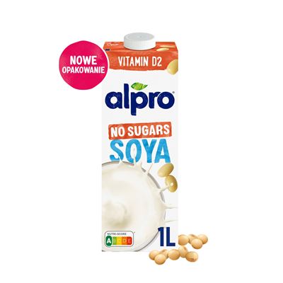 alpro Napój sojowy o smaku niesłodzone 1L