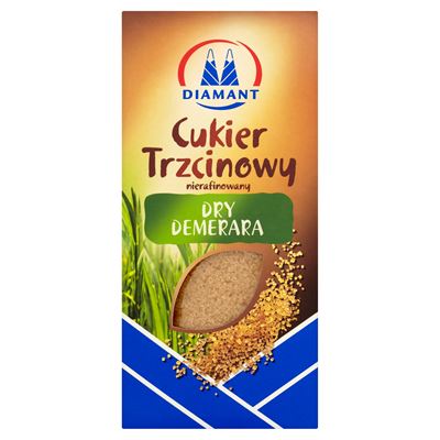 DIAMANT Cukier Trzcinowy nierafinowany Dry Demerara 500 g