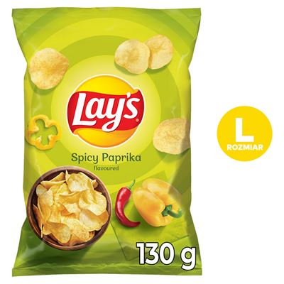 Lay's Chipsy Pikantna papryka 130g