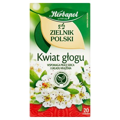 Herbapol Zielnik Polski Kwiat Głogu 20 torebek 40g