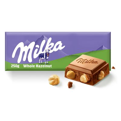 Milka MMMAX Czekolada Whole Hazelnuts 250g
