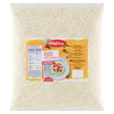 HALINA Płatki ryżowe błyskawiczne 3kg