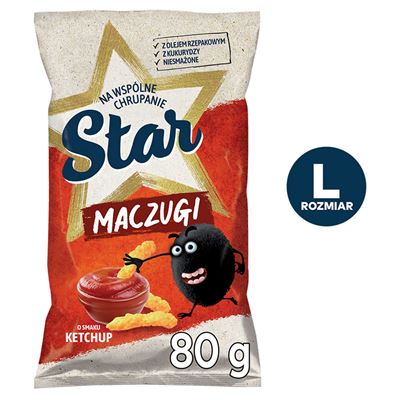 Star Maczugi Ketchup chrupki 80g