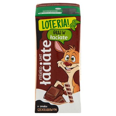 łaciate Napój mleczny o smaku czekoladowym UHT 12 x 200 ml