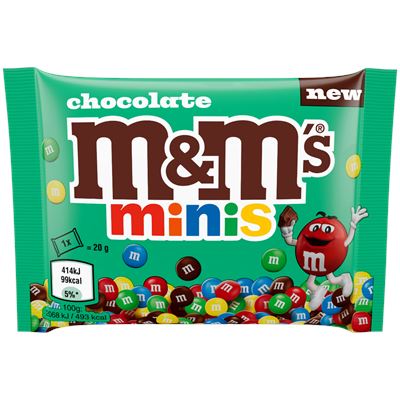 M&M'S Minis Draże czekoladowe 20 g