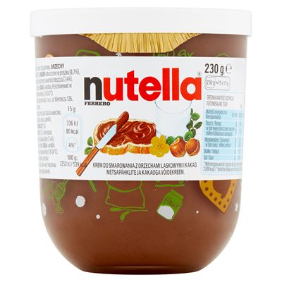 nutella Krem do smarowania z orzechami laskowymi i kakao 9x230g
