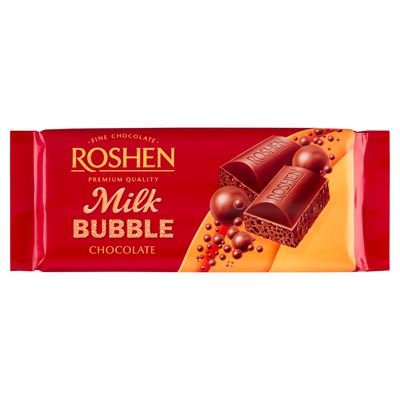 ROSHEN Czekolada Milk Bubble 80g