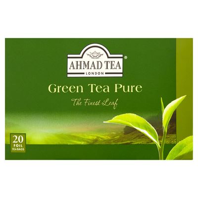 AHMAD TEA Green Tea Pure 20 kopert 40g