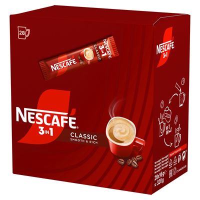 NESCAFE Classic Kawa rozpuszczalna 3w1 462 g (28 x 16,5 g)