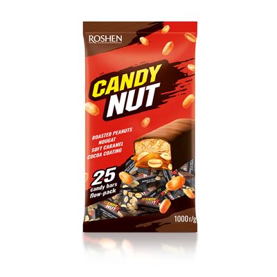 ROSHEN Candy Nut nougat & caramel & peanut 1 kg