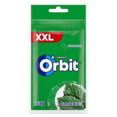 Orbit Spearmint Gumy do żucia 36 drażetek 50 g