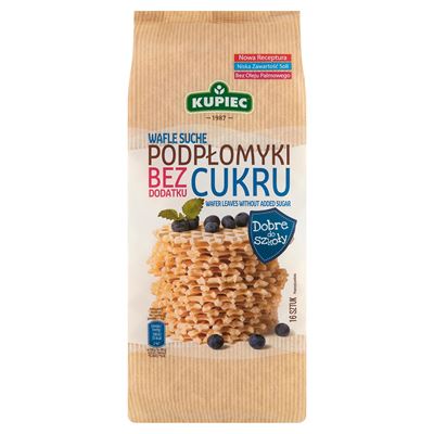 KUPIEC Podpłomyki bez cukru 140 g