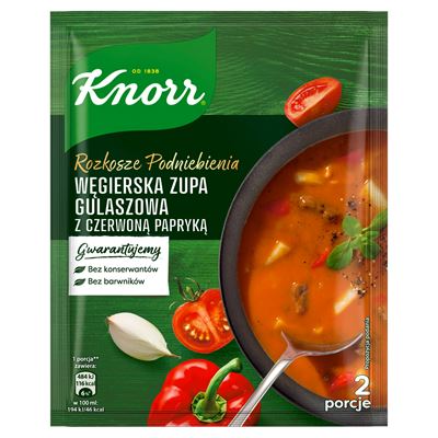Knorr Węgierska zupa gulaszowa z czerwoną papryką 60 g